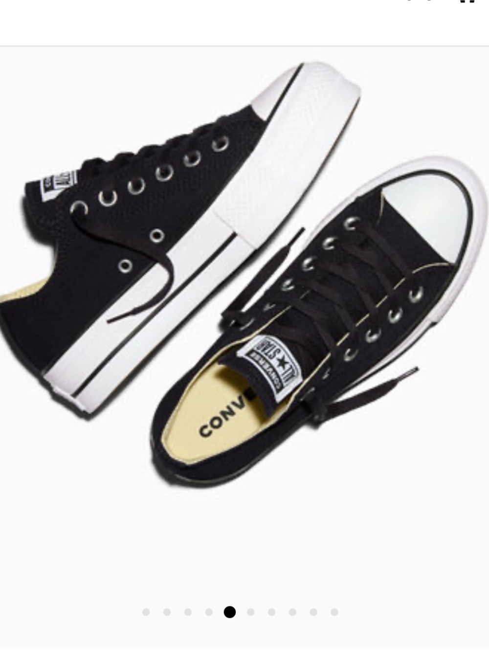 Converse Chuck Taylor All Star Lift Platform Canvas Sneakers